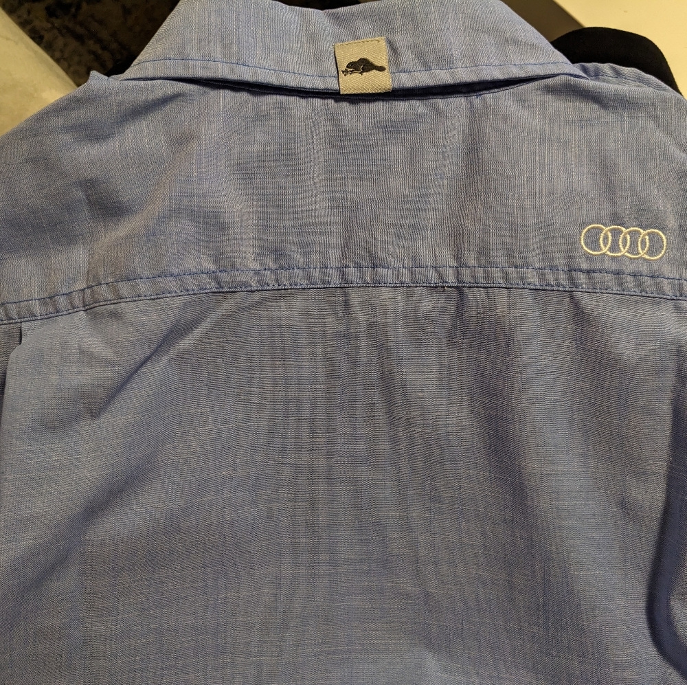 Roots 73, Small, Audi Button Down Shirt, Blue
